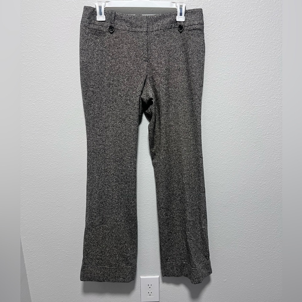 Ann Taylor Loft Julie Gray Trouser Pant Size 4